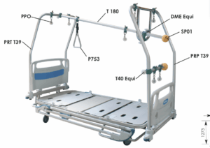 T39 Hill-Rom 900 Traction Frame