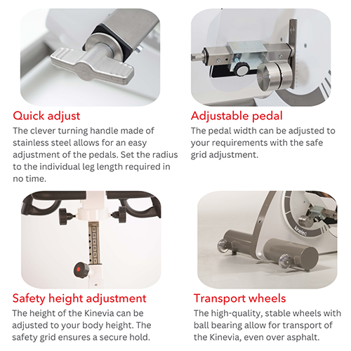 Kinevia Range 3 Quick adjust